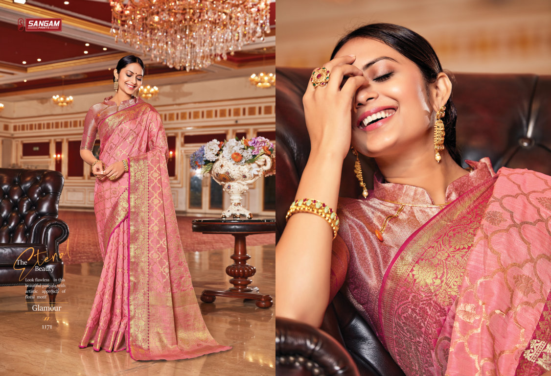 Sangam Presents Sajawat Designer Silk Saree Collection