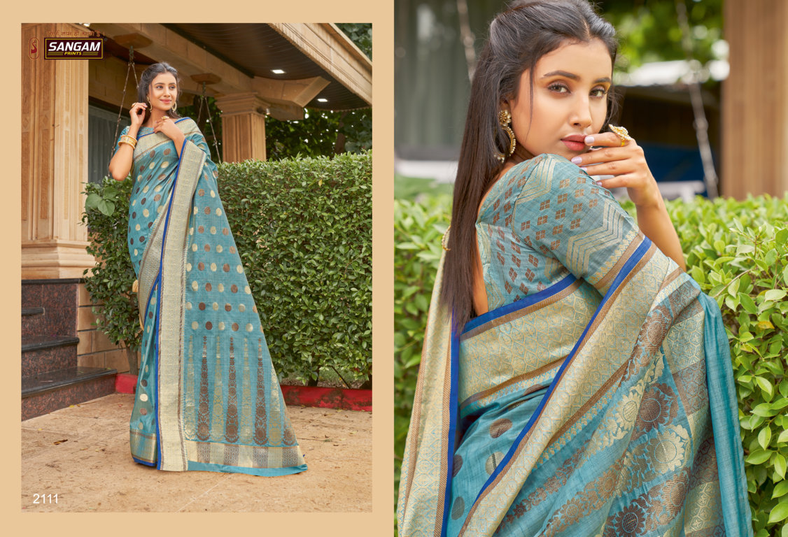 Sangam Presents Amanya Cotton Handloom Sarees