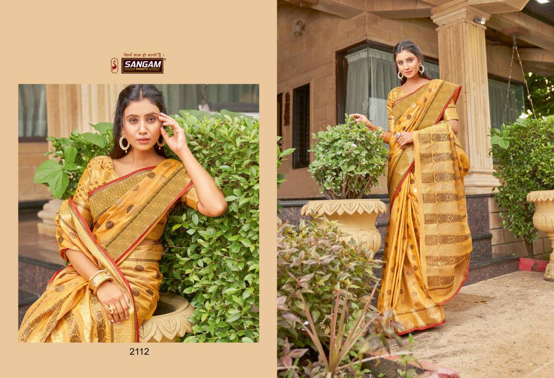 Sangam Presents Amanya Cotton Handloom Sarees