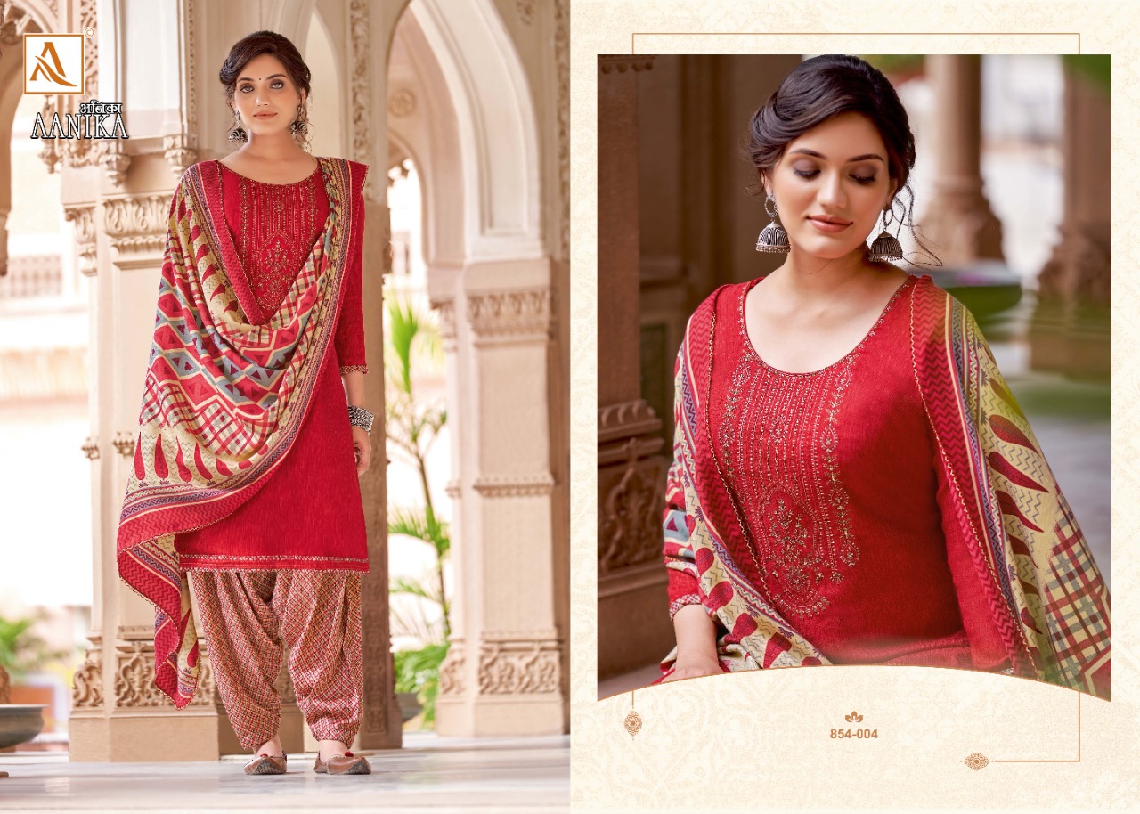 Alok Aanika Exclusive Digital Printed Winter Wear Pashmina Catalog