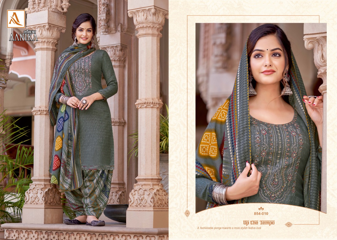 Alok Aanika Exclusive Digital Printed Winter Wear Pashmina Catalog