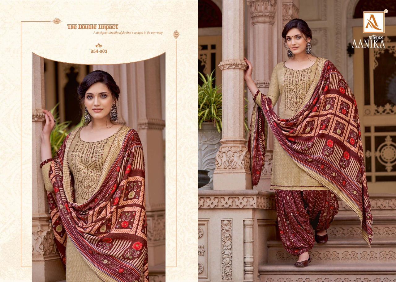 Alok Aanika Exclusive Digital Printed Winter Wear Pashmina Catalog