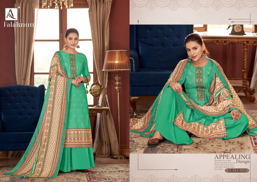 Alok Falaknuma Winter Wear Wool Pashima Catalog