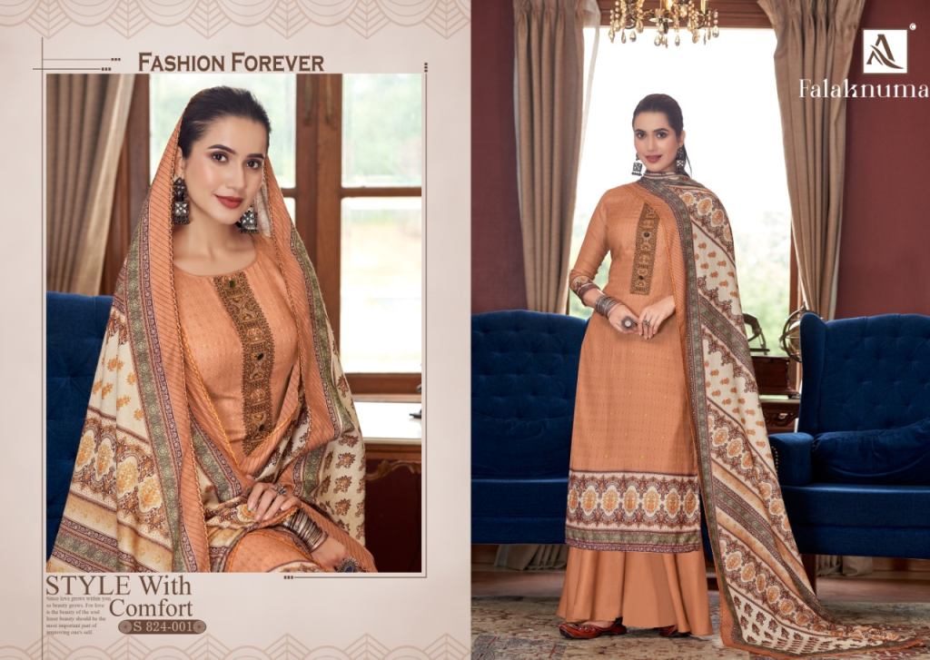 Alok Falaknuma Winter Wear Wool Pashima Catalog