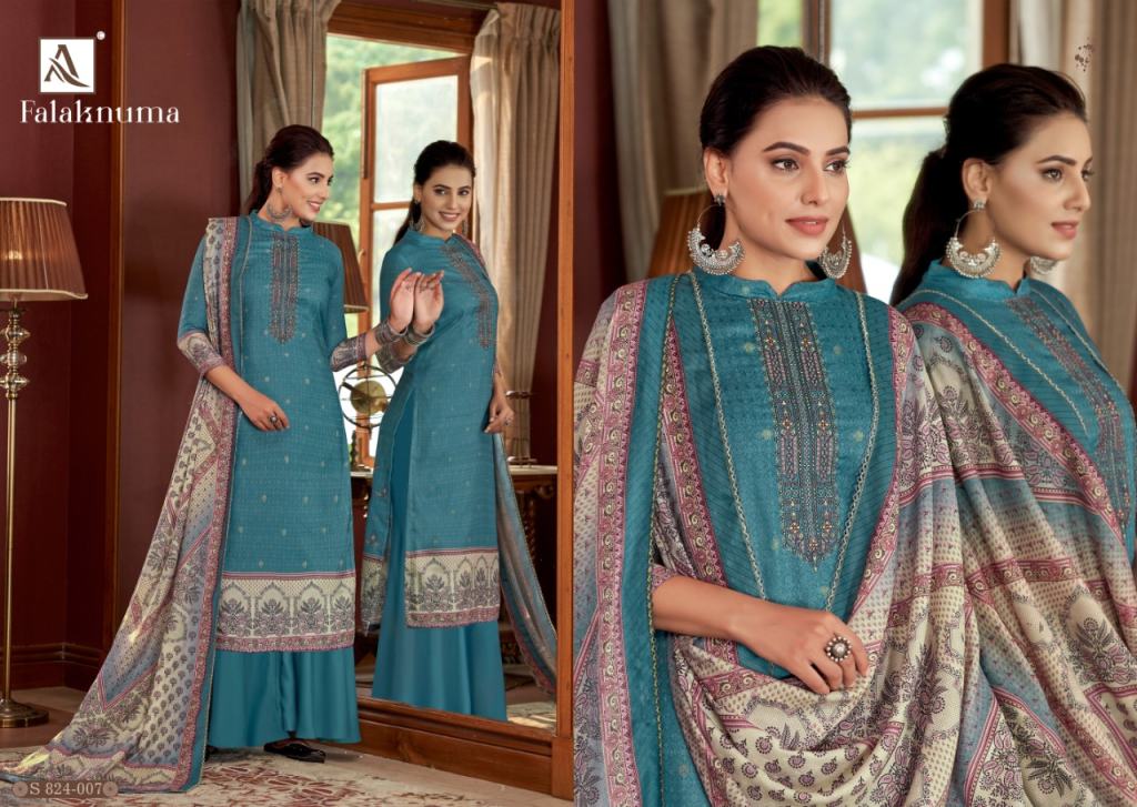 Alok Falaknuma Winter Wear Wool Pashima Catalog