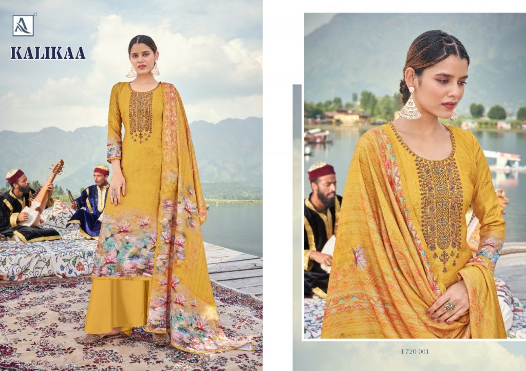 Alok Kalikaa Winter Wear Wool Pashmina Catalog