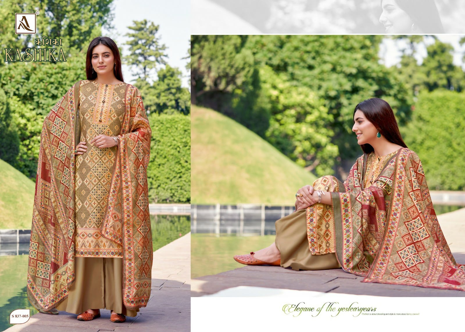 Alok Kashika Vol 3 Winter Wear Wool Pashmina Women's Dress Materials