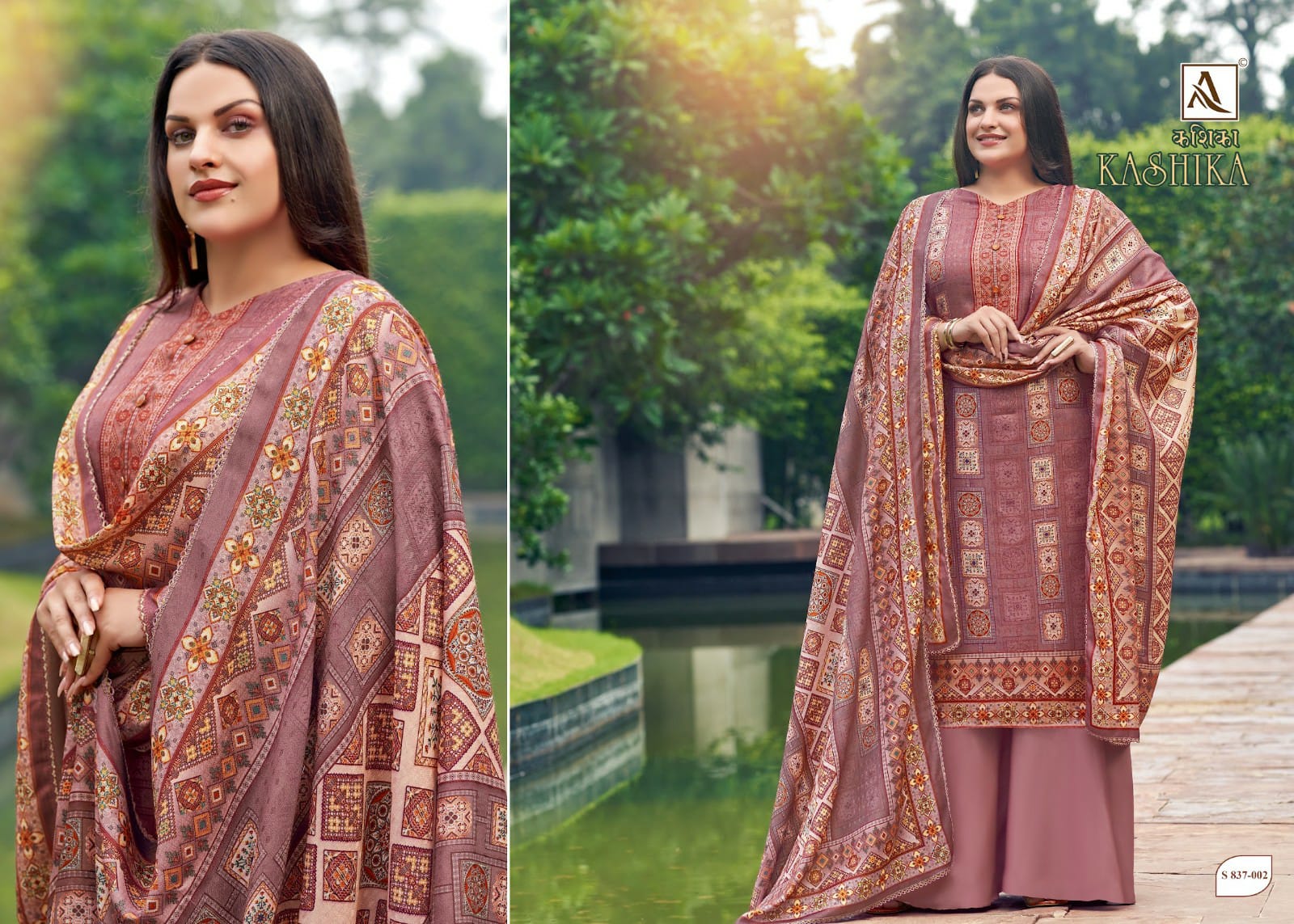 Alok Kashika Vol 3 Winter Wear Wool Pashmina Women's Dress Materials