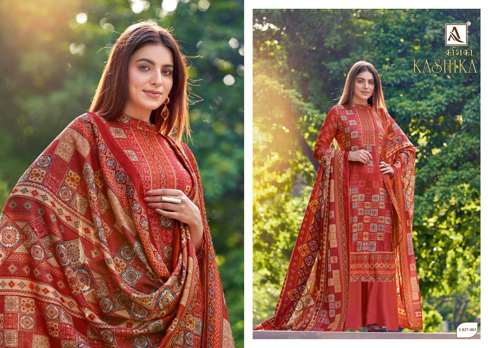 Alok Kashika Vol 3 Winter Wear Wool Pashmina Women's Dress Materials