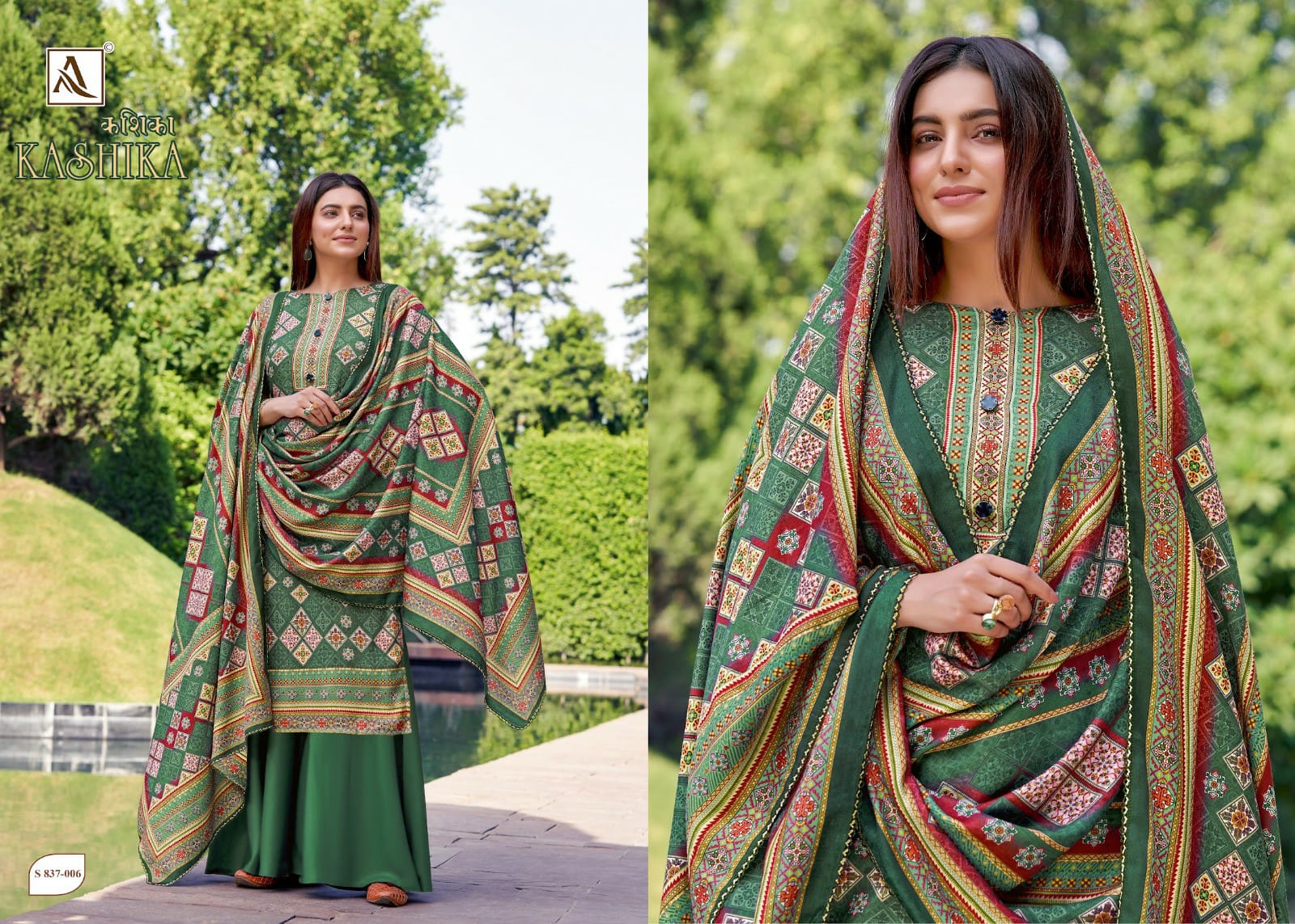 Alok Kashika Vol 3 Winter Wear Wool Pashmina Women's Dress Materials