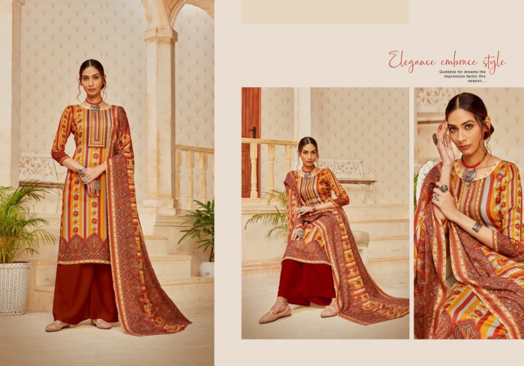 Anita Kesariya Jugni Pure Wool Pashmina Winter Catalog