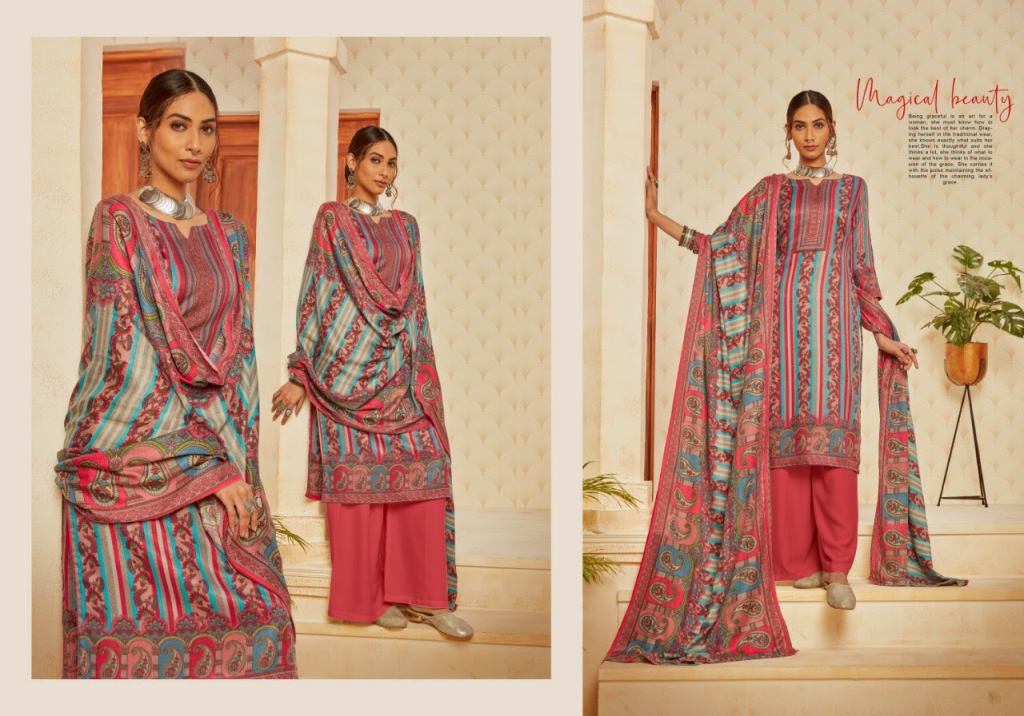 Anita Kesariya Jugni Pure Wool Pashmina Winter Catalog
