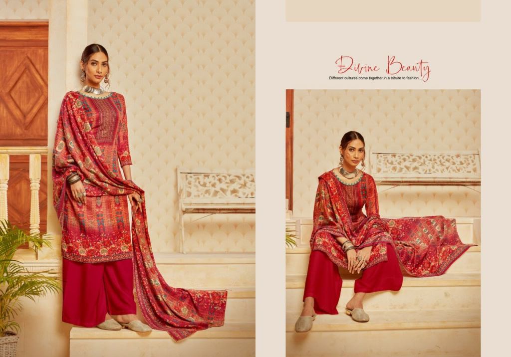 Anita Kesariya Jugni Pure Wool Pashmina Winter Catalog
