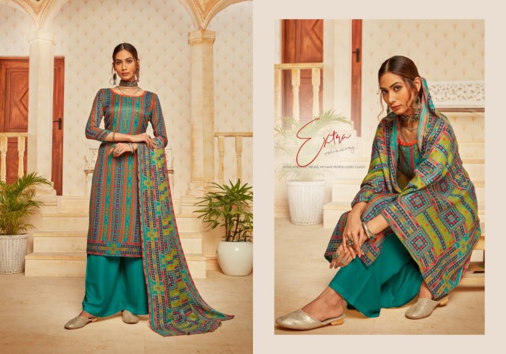 Anita Kesariya Jugni Pure Wool Pashmina Winter Catalog