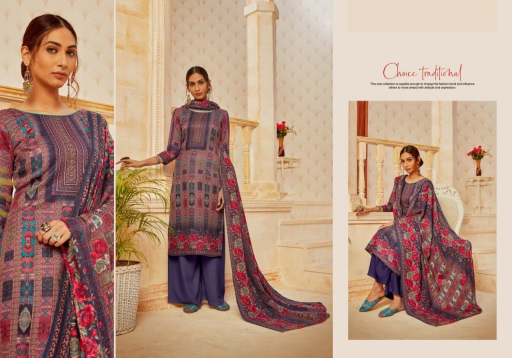 Anita Kesariya Jugni Pure Wool Pashmina Winter Catalog