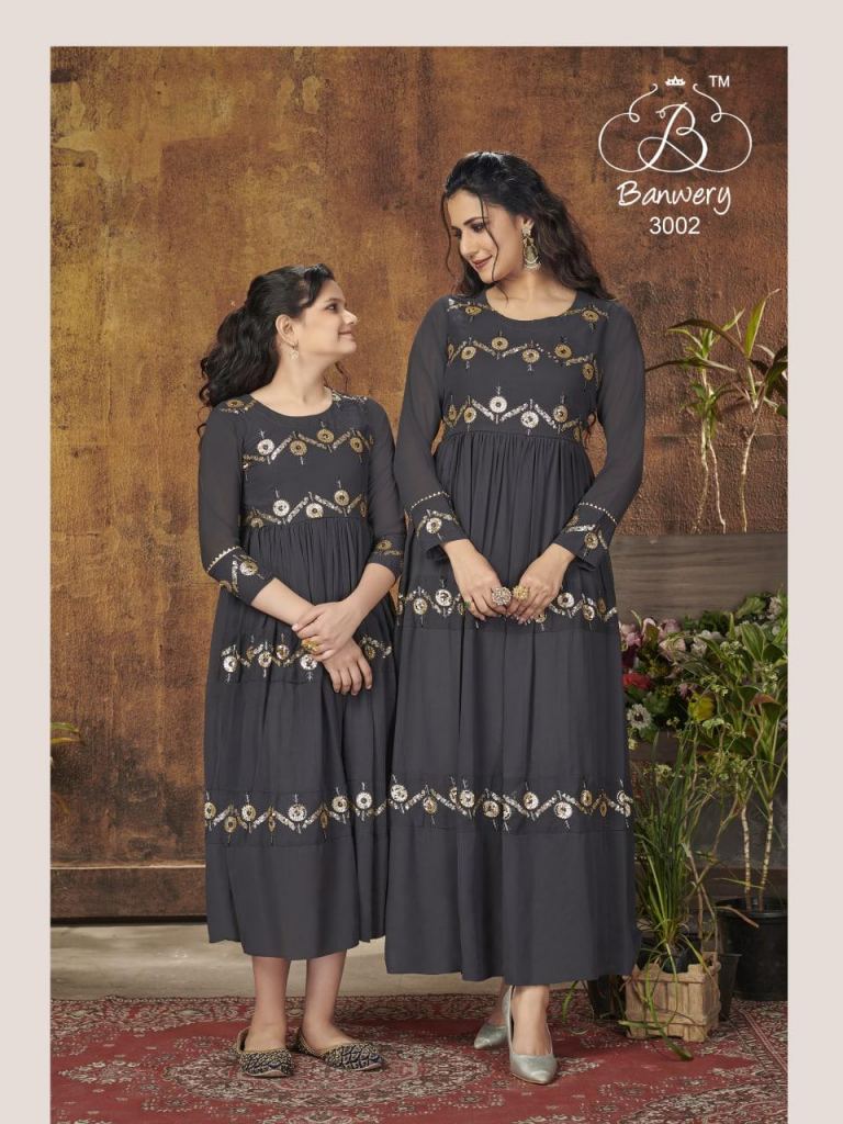 Banwery Me And Mom Vol 3 Designer Wholesale Gown Catalog