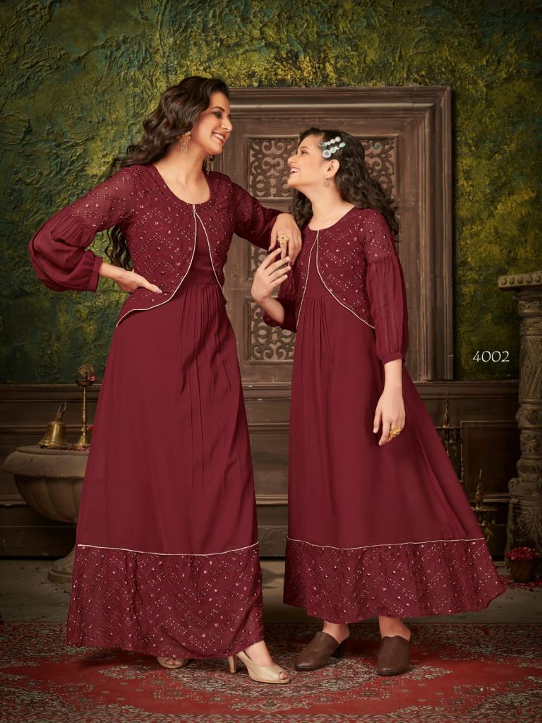 Rs1300 Mom & Daughter Combo Dress/Mother and Daughter Same Matching Dresses  Aadi Sale - YouTube