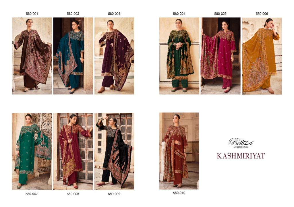 Belliza Kashmiriyat Vol 2 Premium Woollen Exclusive Pashmina Catalog