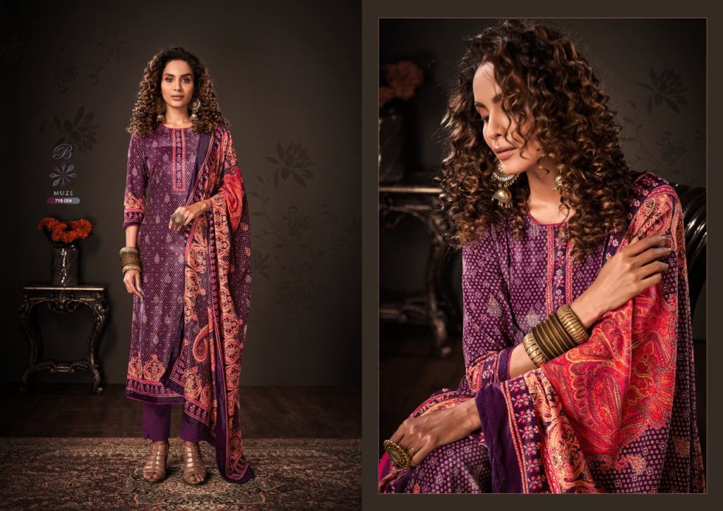 Belliza Muze Velvet With Exclusive Digital Prints Wholesale Shop Dress Material Catalog