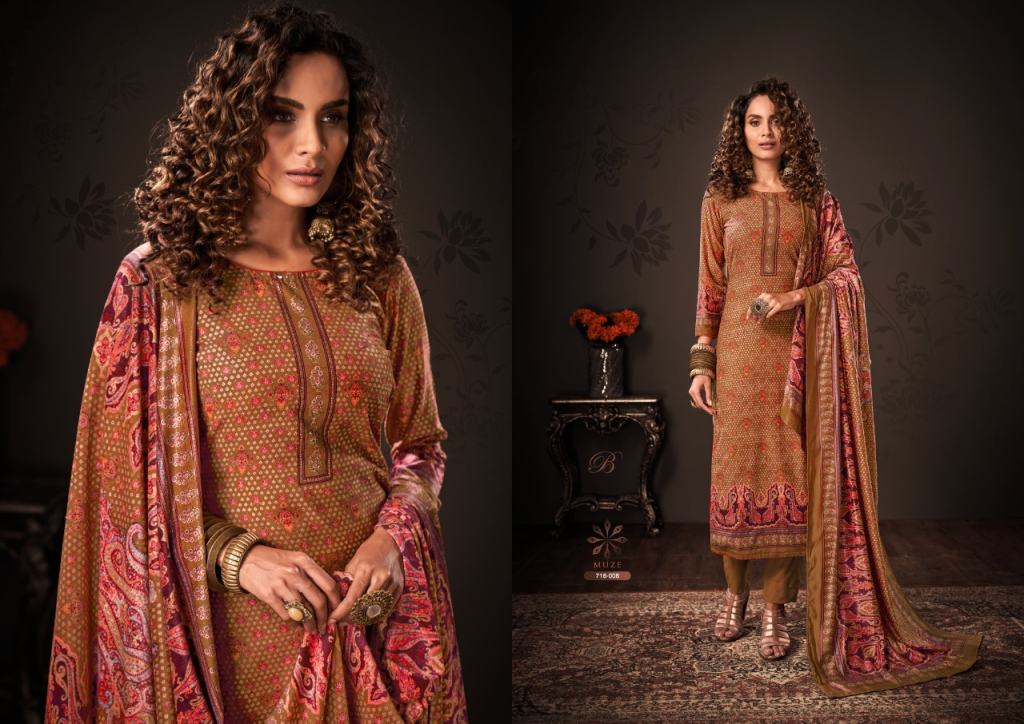 Belliza Muze Velvet With Exclusive Digital Prints Wholesale Shop Dress Material Catalog