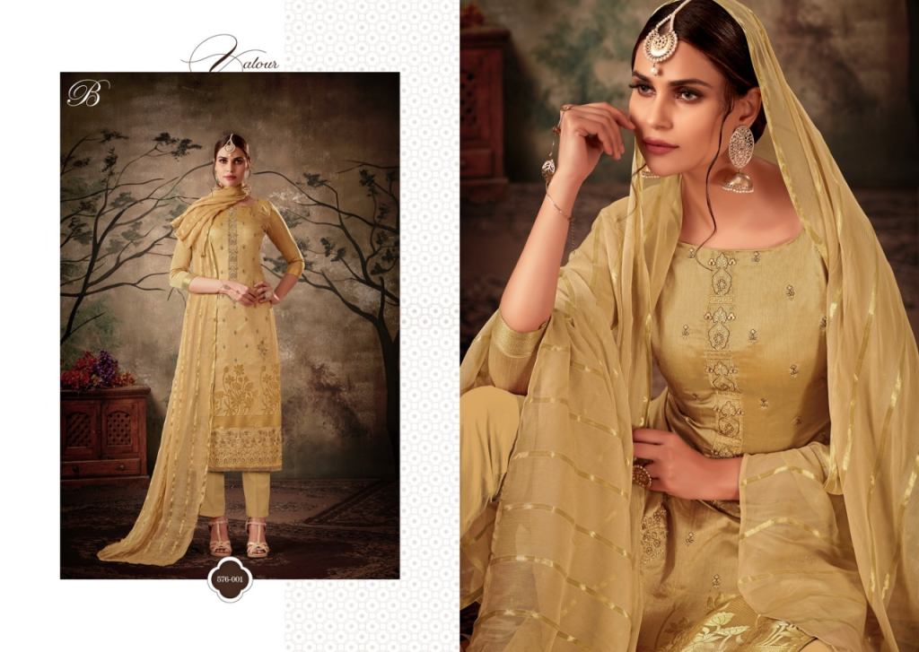 Belliza Zarna Pure Mysore Silk Dress Material Catalog