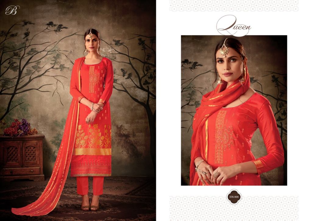 Belliza Zarna Pure Mysore Silk Dress Material Catalog