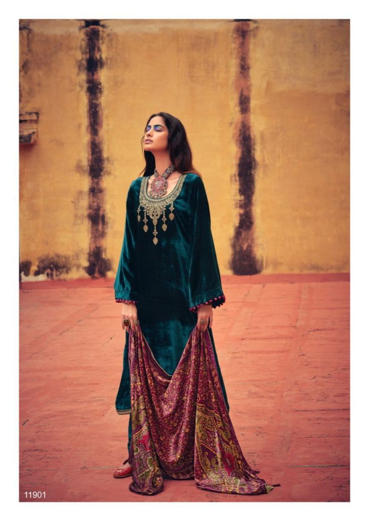 Deepsy Bindiya Winter Wear Velvet Designer Salwar Kameez Catalog