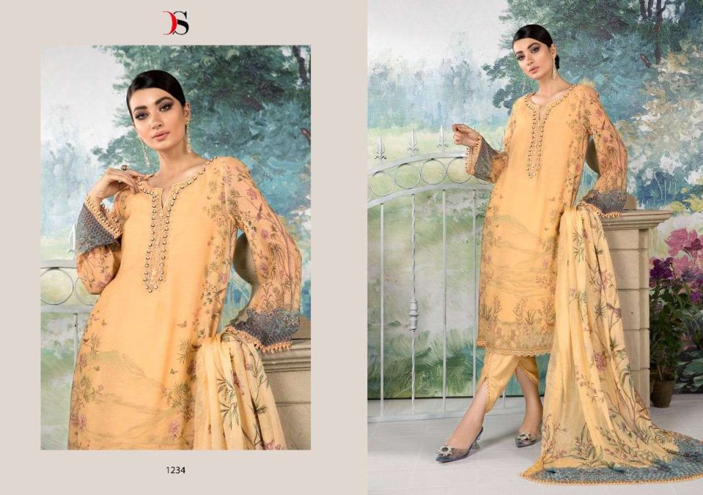 Deepsy Maria B Pashmina Designer Pakistani Salwar Suits Catalog