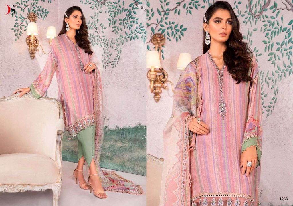 Deepsy Maria B Pashmina Designer Pakistani Salwar Suits Catalog