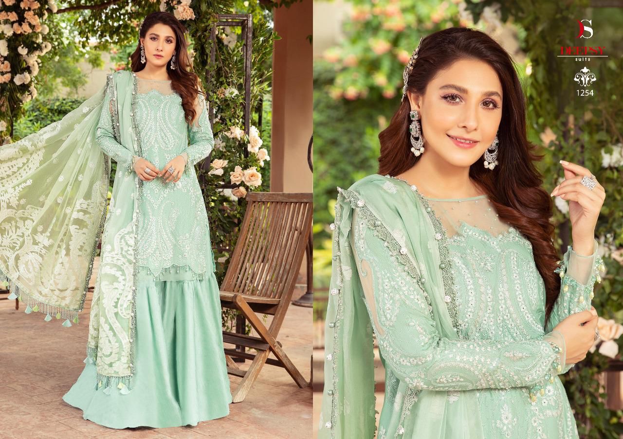 Deepsy Maria B Satin Cotton Wear Pakistani Salwar Kameez Catalog
