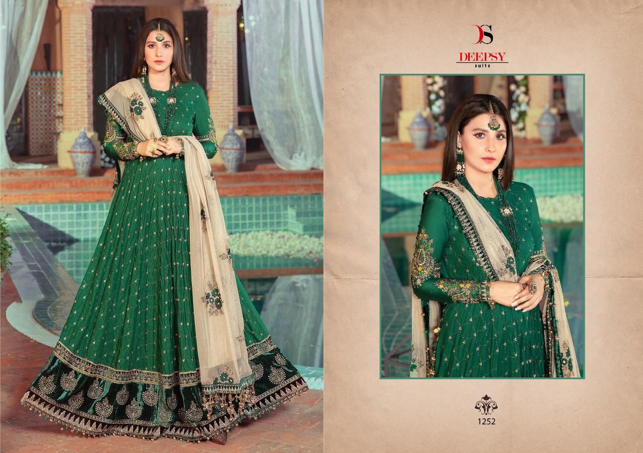 Deepsy Maria B Satin Cotton Wear Pakistani Salwar Kameez Catalog
