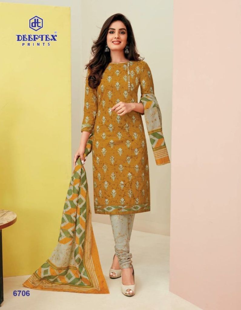 Deeptex Miss India Vol 67 Regular Wear Cotton Dress Material Catalog