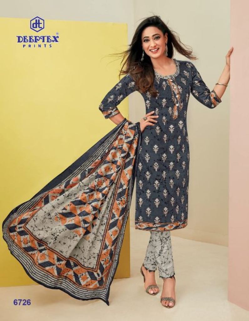Deeptex Miss India Vol 67 Regular Wear Cotton Dress Material Catalog