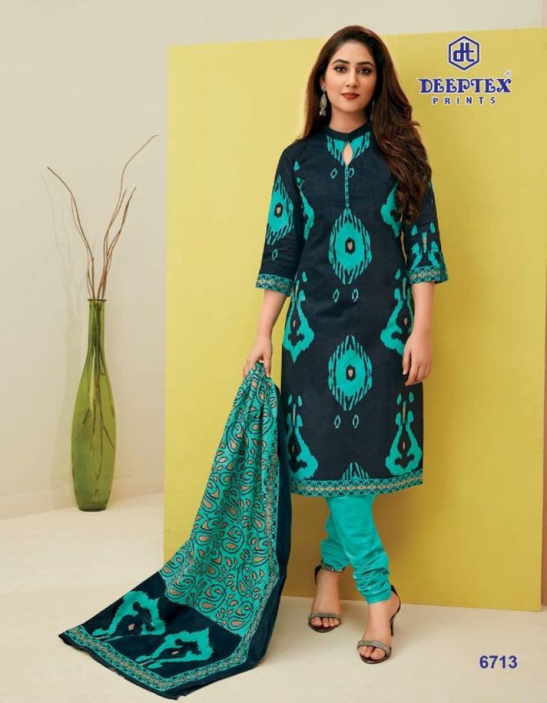 Deeptex Miss India Vol 67 Regular Wear Cotton Dress Material Catalog
