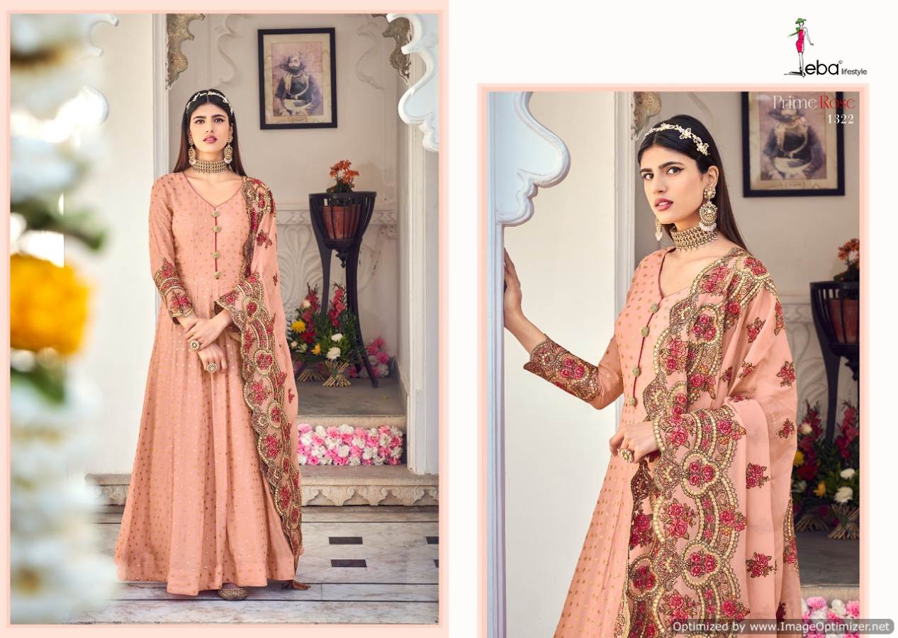 Eba Prime Rose Vol 3 Georgette Wear Designer Salwar Kameez Catalog