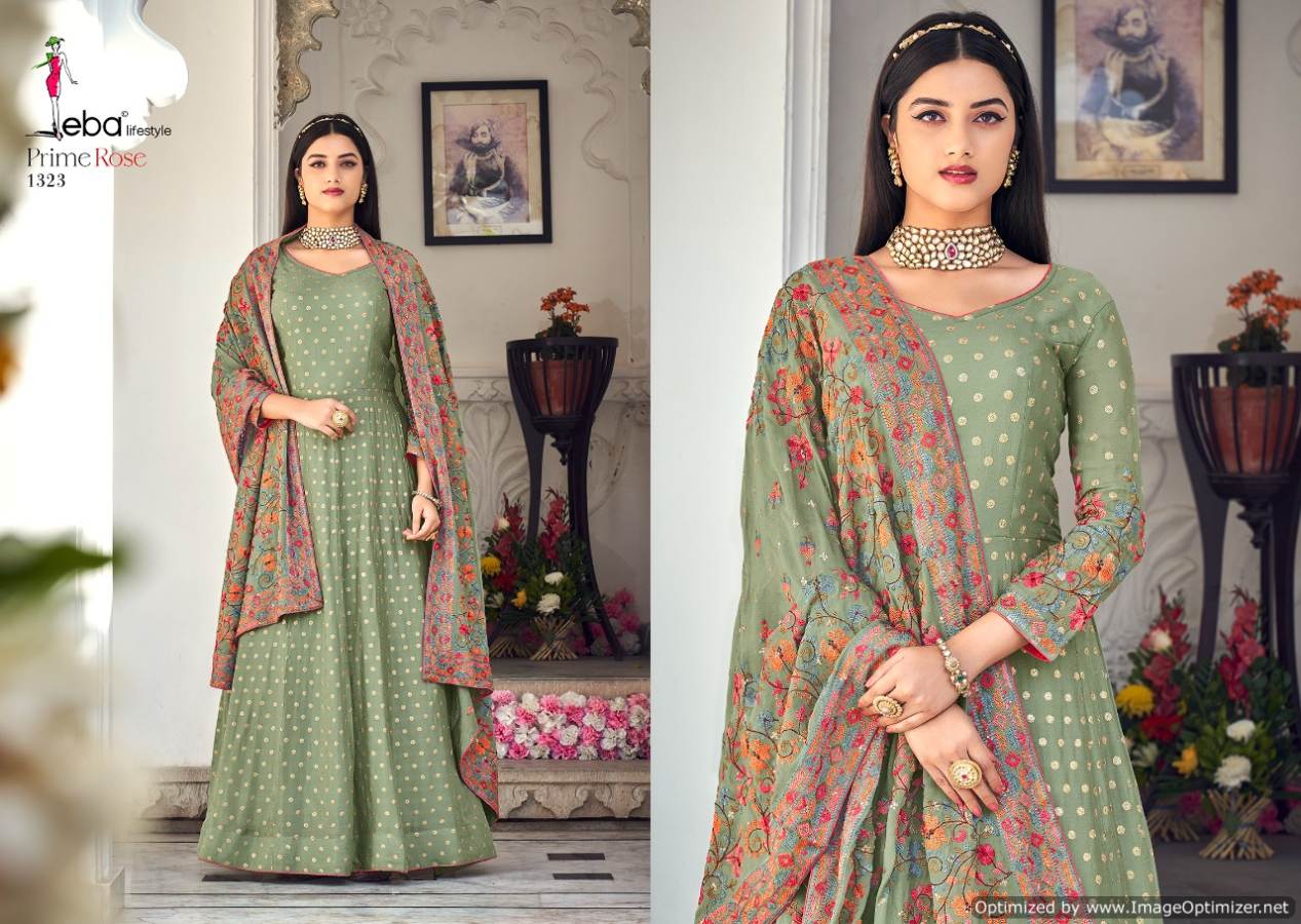 Eba Prime Rose Vol 3 Georgette Wear Designer Salwar Kameez Catalog