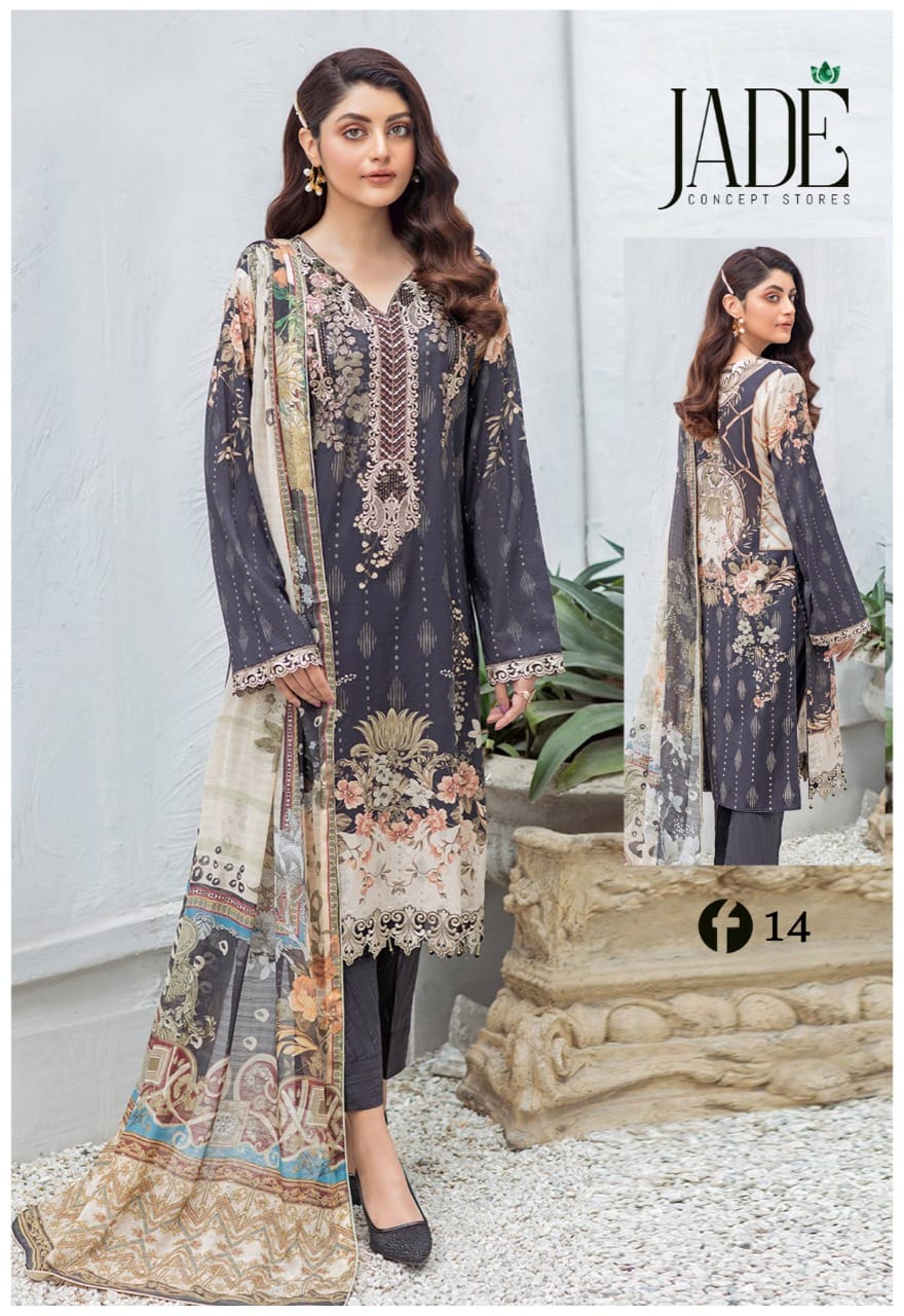 Firdous Urbane Luxury Lawn Collection Vol 2 Karachi Cotton Dress Material Catalog