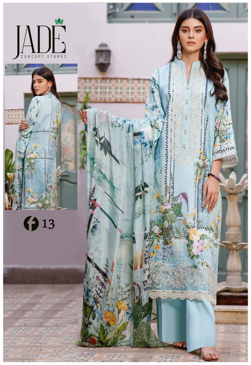 Firdous Urbane Luxury Lawn Collection Vol 2 Karachi Cotton Dress Material Catalog