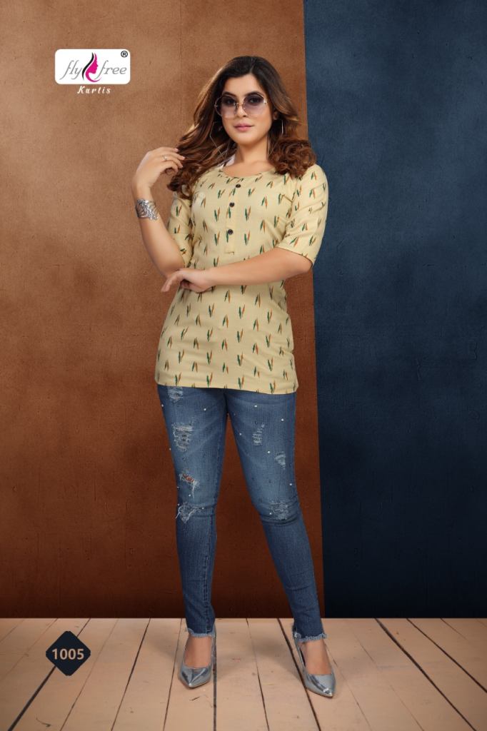 Fly Free Folk Vol 7 Casual Wear Ladies Top Catalog