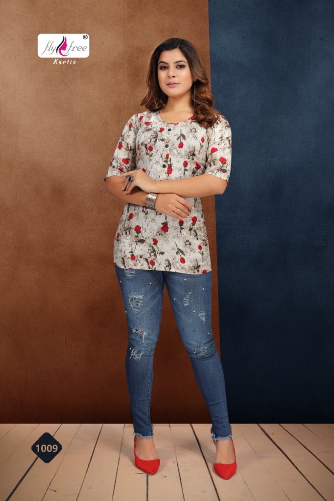 Fly Free Folk Vol 7 Casual Wear Ladies Top Catalog