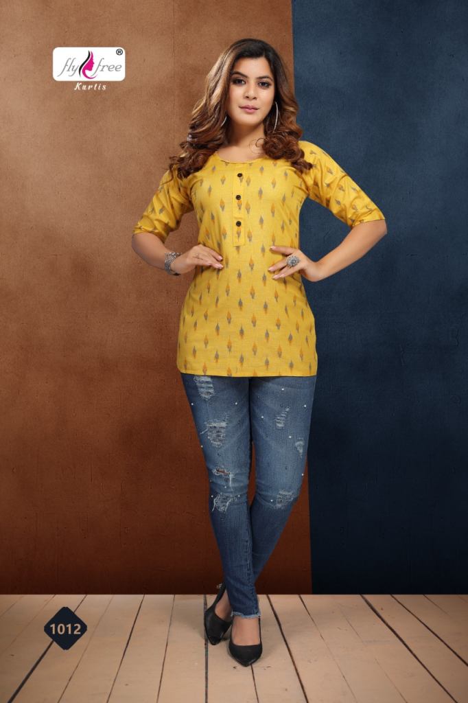 Fly Free Folk Vol 7 Casual Wear Ladies Top Catalog