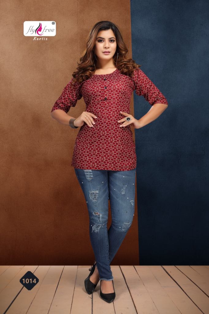 Fly Free Folk Vol 7 Casual Wear Ladies Top Catalog