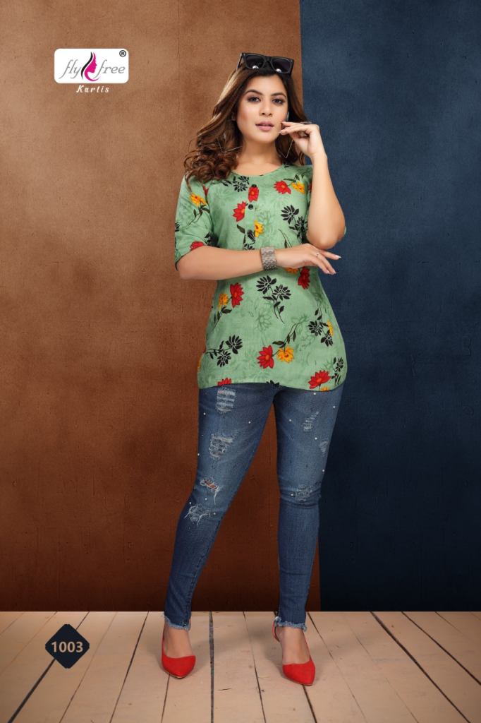 Fly Free Folk Vol 7 Casual Wear Ladies Top Catalog