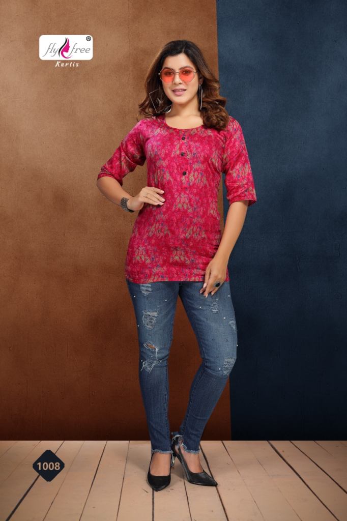Fly Free Folk Vol 7 Casual Wear Ladies Top Catalog