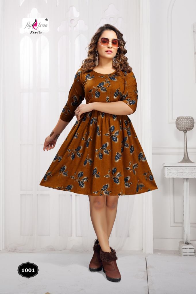 Fly Free Kannur Vol 3 Latest Designer Kurti Catalog