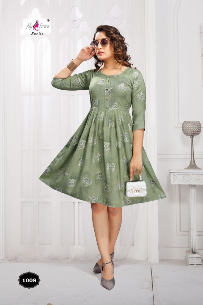 Fly Free Kannur Vol 3 Latest Designer Kurti Catalog