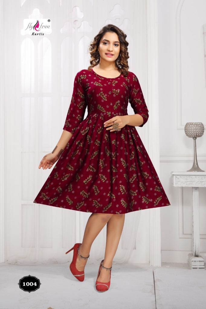 Fly Free Kannur Vol 3 Latest Designer Kurti Catalog
