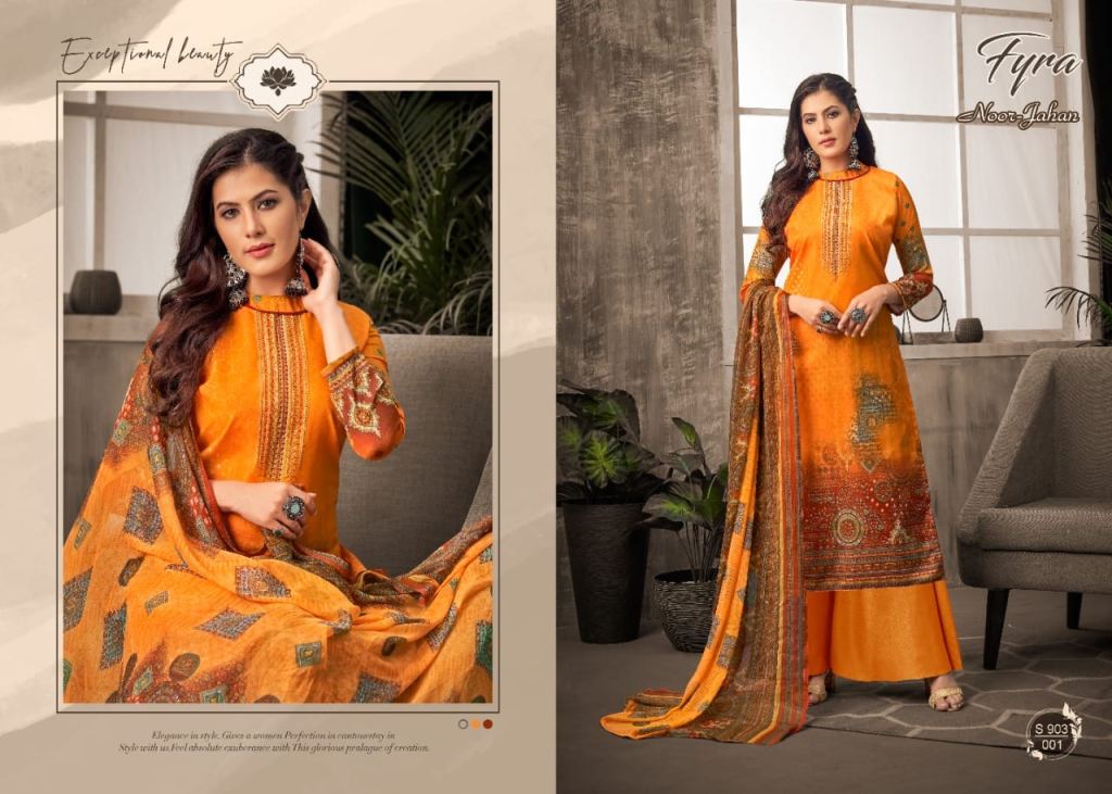 Fyra Noor Jahan Vol 2 Cotton Digital Print Dress Material
