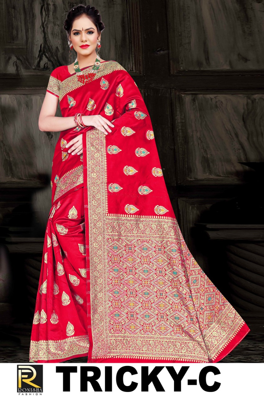 Ranjna Tricky Casual Wear Silk Saree Amazing Collection Online Wholesale Shop
