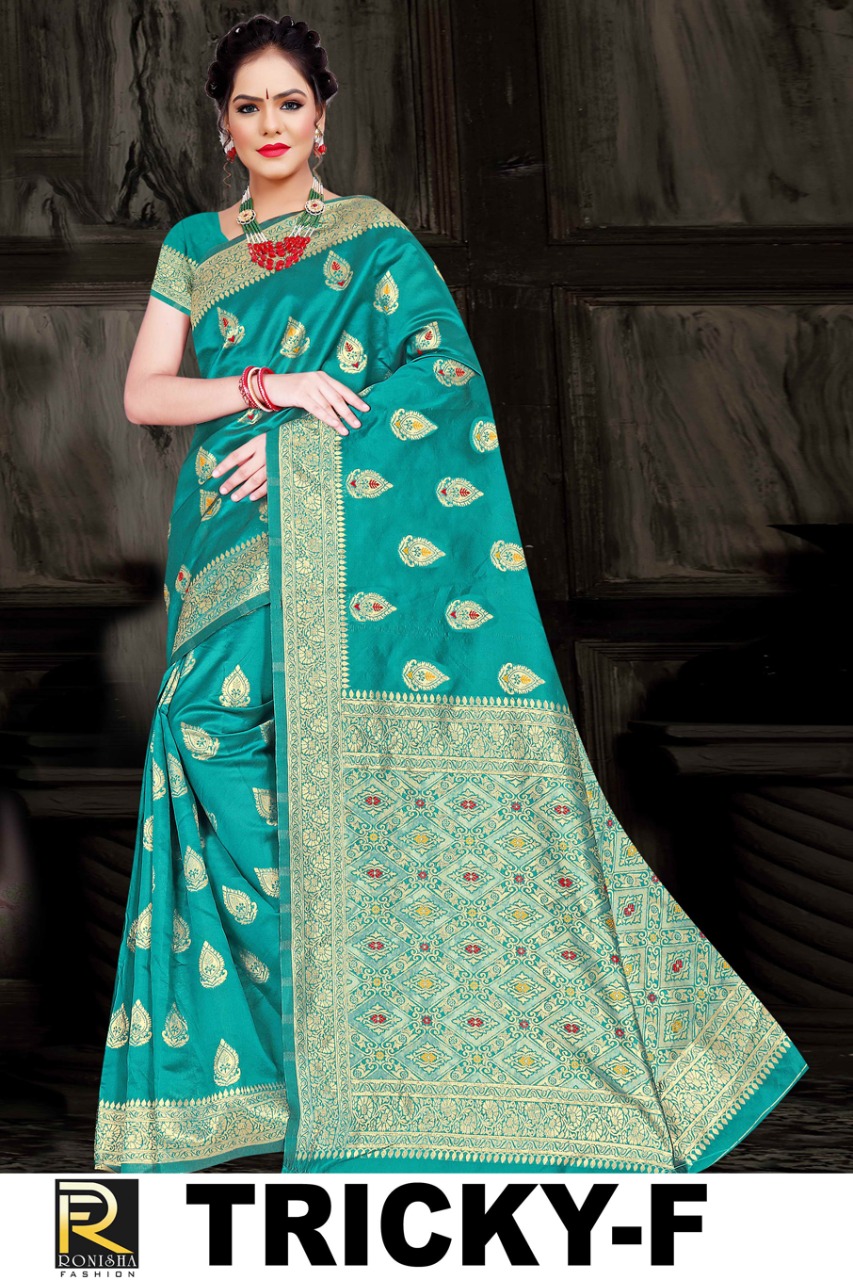 Ranjna Tricky Casual Wear Silk Saree Amazing Collection Online Wholesale Shop